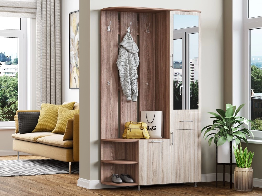 Прихожая Надин/Разные Цвета (1,1х2,0х0,35)