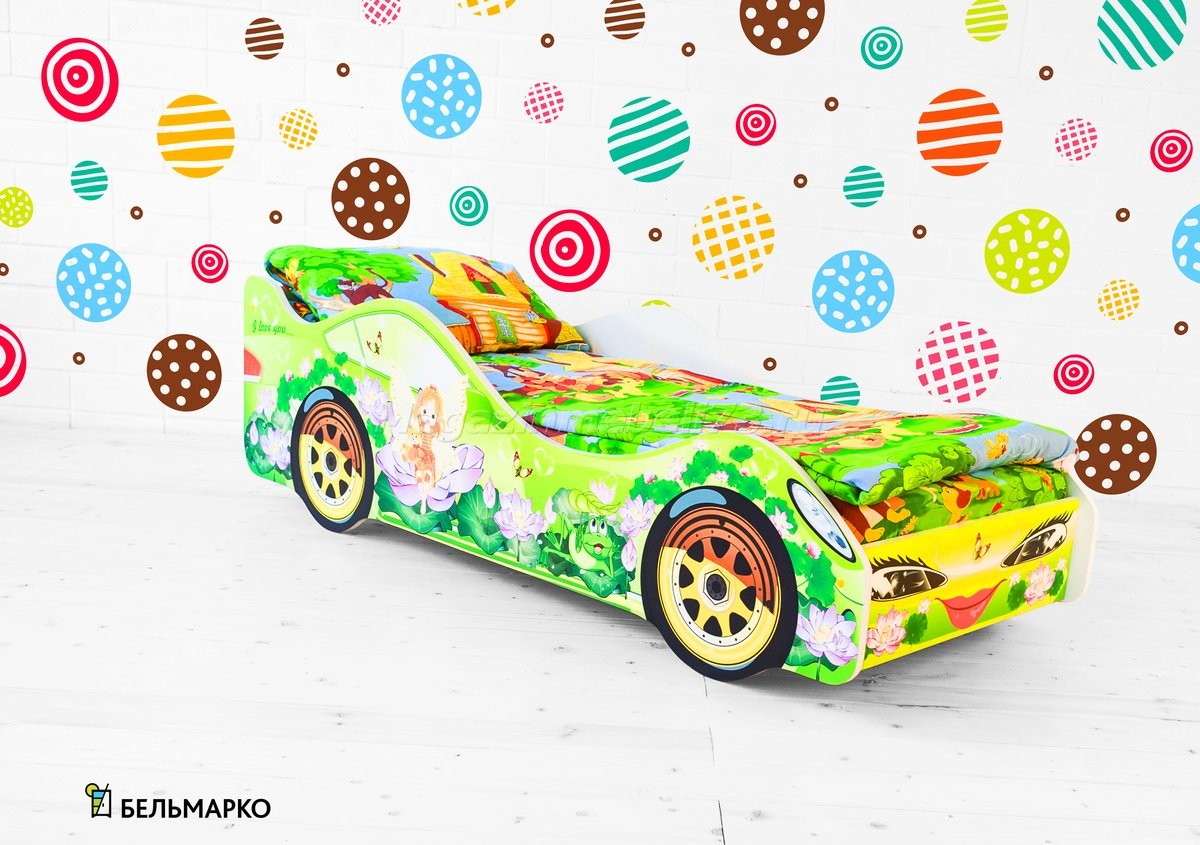 Детская кровать-тачка СКАЗКА
