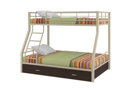 Двухъярусная кровать "Гранада 1" с ящиком