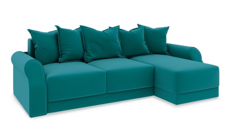 Диван Угловой Люксор Т1 Разные Цвета/Д-2620 х Ш-1650 х В-830 мм