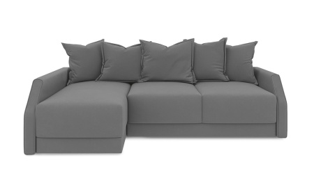 Диван Угловой Люксор Slim Т2 Разные Цвета/Д-2330 х Ш-1650 х В-830 мм