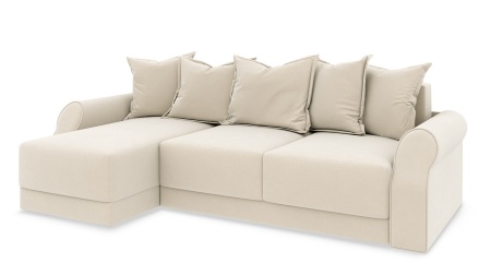 Диван Угловой Люксор Т1 Разные Цвета/Д-2620 х Ш-1650 х В-830 мм