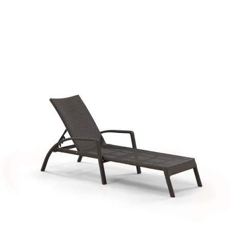 Шезлонг-лежак плетеный A30A-W53 Brown