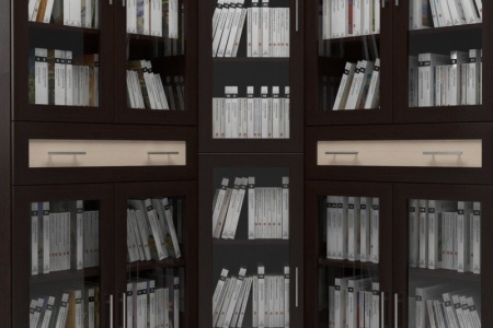 Книжный шкаф Мебелайн-29