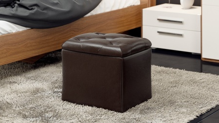 Пуф №4 с Ящиком для Хранения Разные Цвета/Ш-365 × Г-440 × В-465 мм