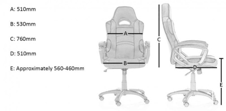 Компьютерное кресло Arozzi Monza (для геймеров)