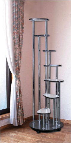 Этажерка Модерн (Ширина 560 х Глубина 560 х Высота 1700 мм)