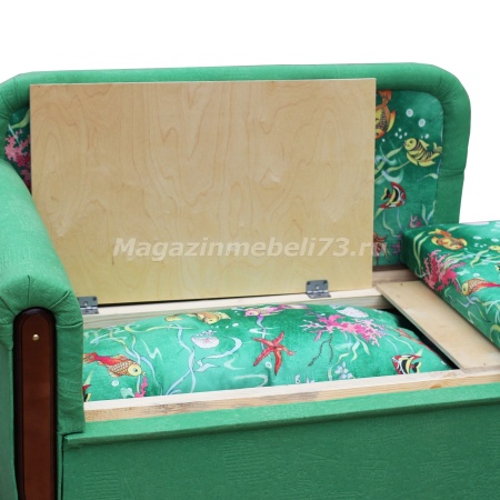 Детский Диван-Софа Боковая/Раскладной с Ящиком для Белья/Разные Цвета (Ш-700 х Д-1300 мм)