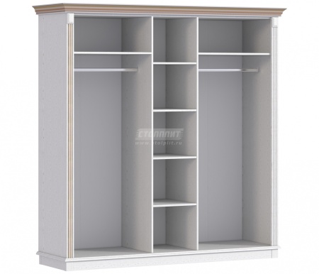 Версаль СБ-3053 Шкаф 5 дверный с зеркалом