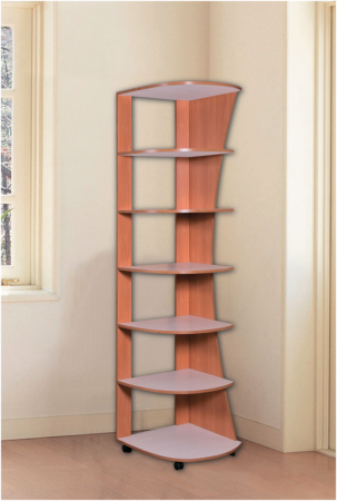 Этажерка-9 Разные Цвета (Ширина 560 х Глубина 560 х Высота 2050 мм)