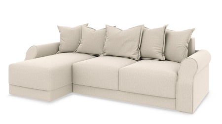 Диван Угловой Люксор Т1 Разные Цвета/Д-2620 х Ш-1650 х В-830 мм