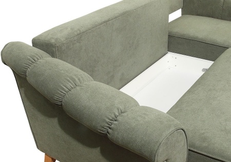Угловой Ортопедический Диван Николь/Разные Цвета Ш-2430 х Г-1650 х В-930 мм