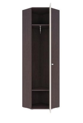 Шкаф Угловой Домино-А Венге/Дуб Молочный (Ш-561 × В-2050 × Г-564 мм)