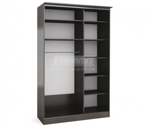 Шкаф 2-х дверный СБ-1083БП Дуб Феррара+встав Дуб Феррара+встав art 023