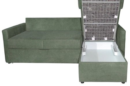 Угловой Ортопедический Диван Рим/Разные Цвета Ш-2100 х Г-1600/900 х В-920 мм