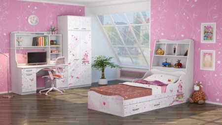 Уголок школьника "Принцесса"