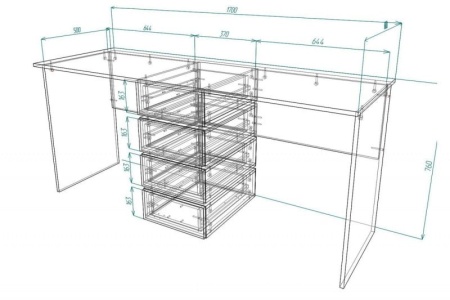 Письменный стол Мебелеф-19