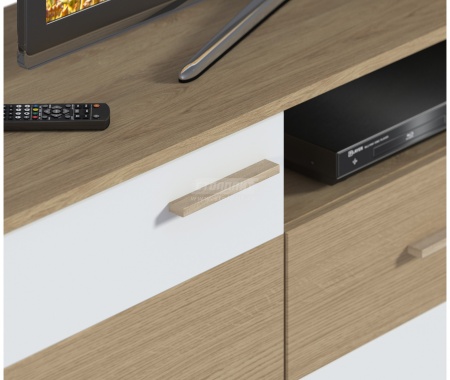 FINN Набор (СБ-2909/1+СБ-2910/1+СБ2912/1) Дуб Светлый/Белый/Ш-2548 X В-1956 X Г-440 мм