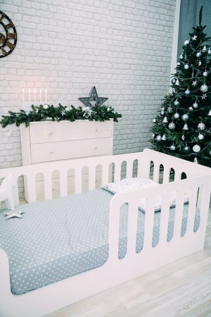 Кровать Сказка Белая/Спальное Место 800 х 1600 мм