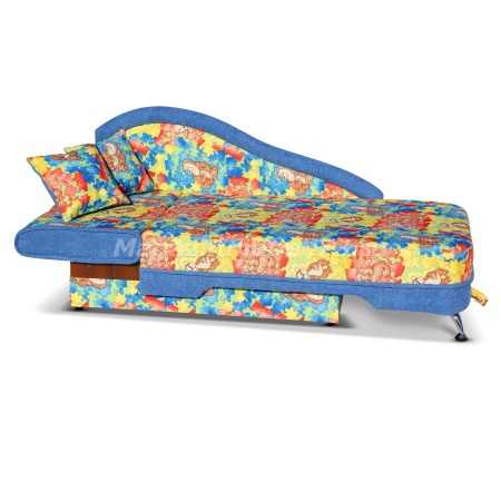 Детский Диван Тахта Раскладной с Ящиком для Белья/Разные Цвета (Ш-830 х Д-1500 мм)