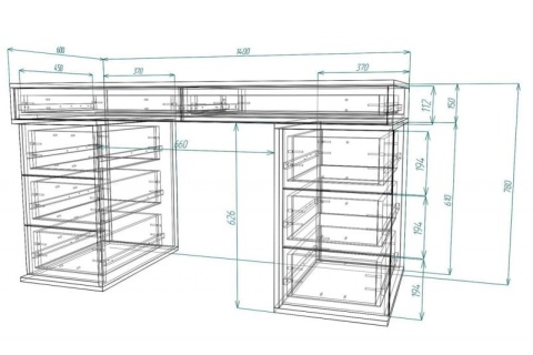 Письменный стол Мебелеф-21