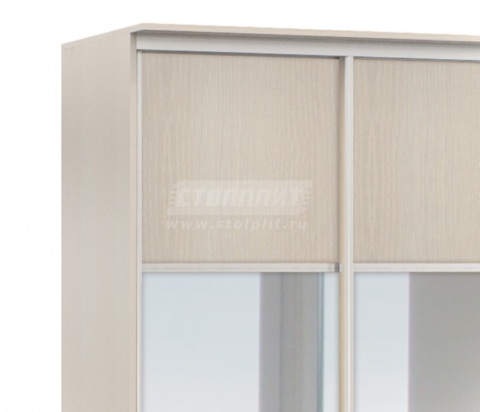Шкаф 3-х дверный СБ-1087БП Дуб Молочный