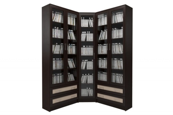 Книжный шкаф Мебелайн-39