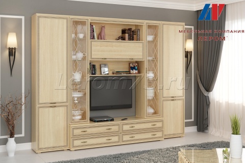 Гостиная-Стенка Карина-19 (В-2224 х Ш-2880 х Г-448 мм)