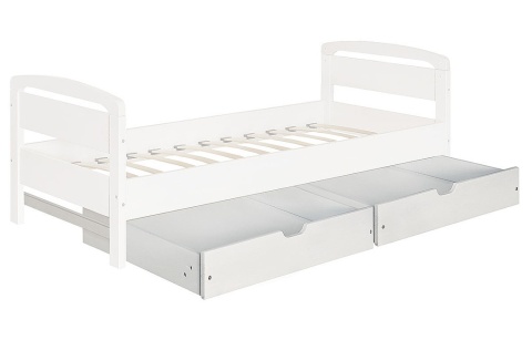 Детская Кровать Массив-Эко Школьник/Разные Цвета Ш-860 х Г-2060 х В-650 мм